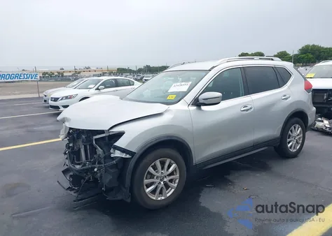 2017 Nissan Rogue Sv from USA, damaged, VIN KNMAT2MV9HP552905